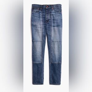 RIVET & THREAD MADEWELL High Rise Slim Boy Jeans Thigh Patch Edition Size 25